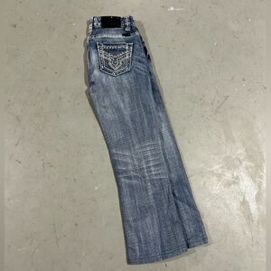 Y2K rock and roll cowgirl jeans